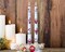 Christmas Taper Candle, Vintage Christmas Candle, Santa Candlesticks, Retro Santa Taper, Nostalgic Christmas, Old Fashion Christmas, 1950's product 4